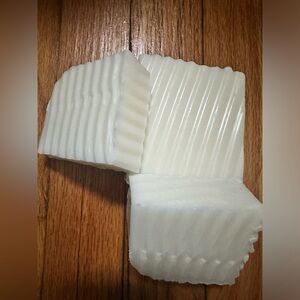Triple Butter unscented Handmade 3 Bars Of Soap -Cocoa,shea and mango Butter